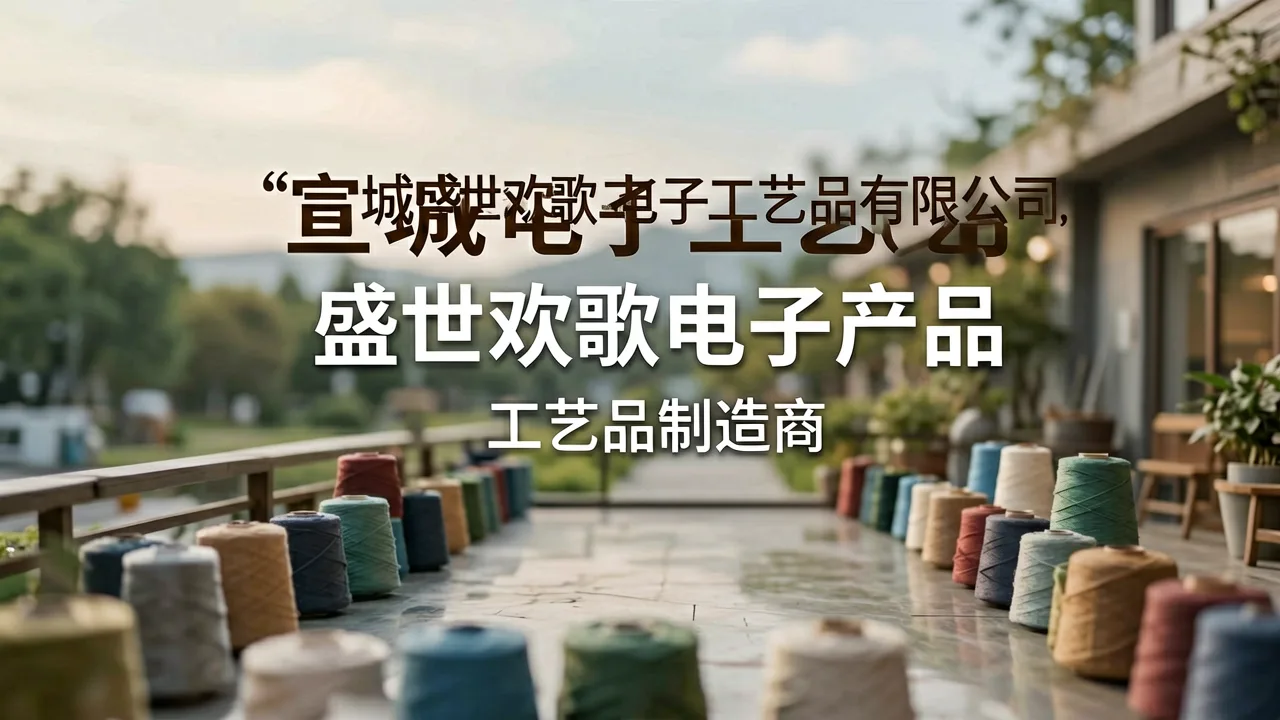 宣城盛世欢歌电子工艺品有限公司 主题配图